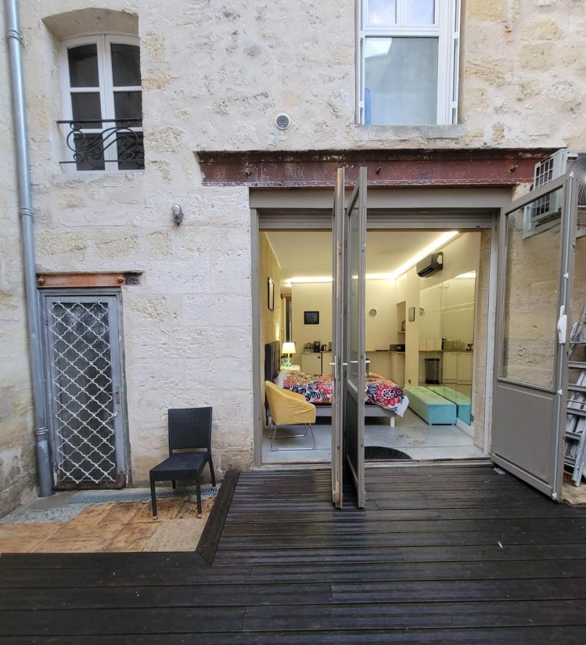 Appartement Cosy Avec Jardin Terrasse Et Bureau Separe Bordeaux Bagian luar foto